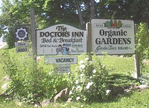 doctor's inn entrance
