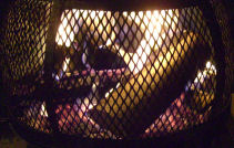 アウトドア暖炉